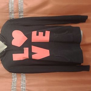 Victoria Secret LOVE Hooded Sweatshirt